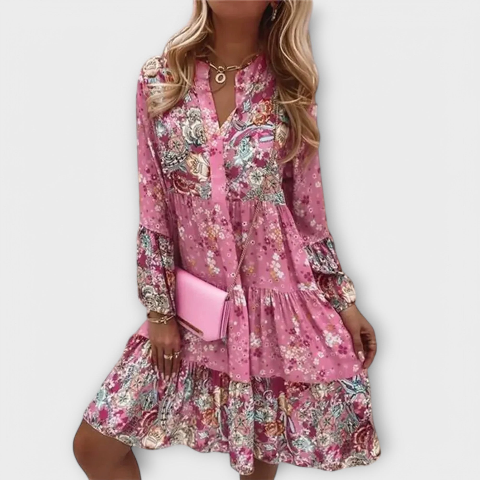 Sunly™ | Rochie A-line Boho de Vară