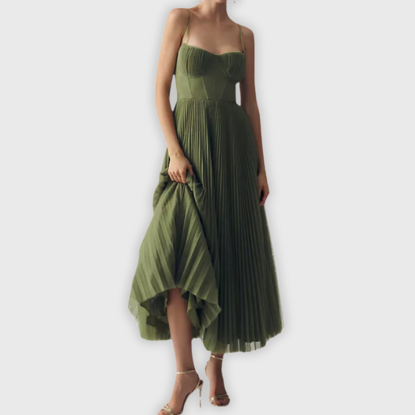 Sunly™ | Rochie de Lux Verde