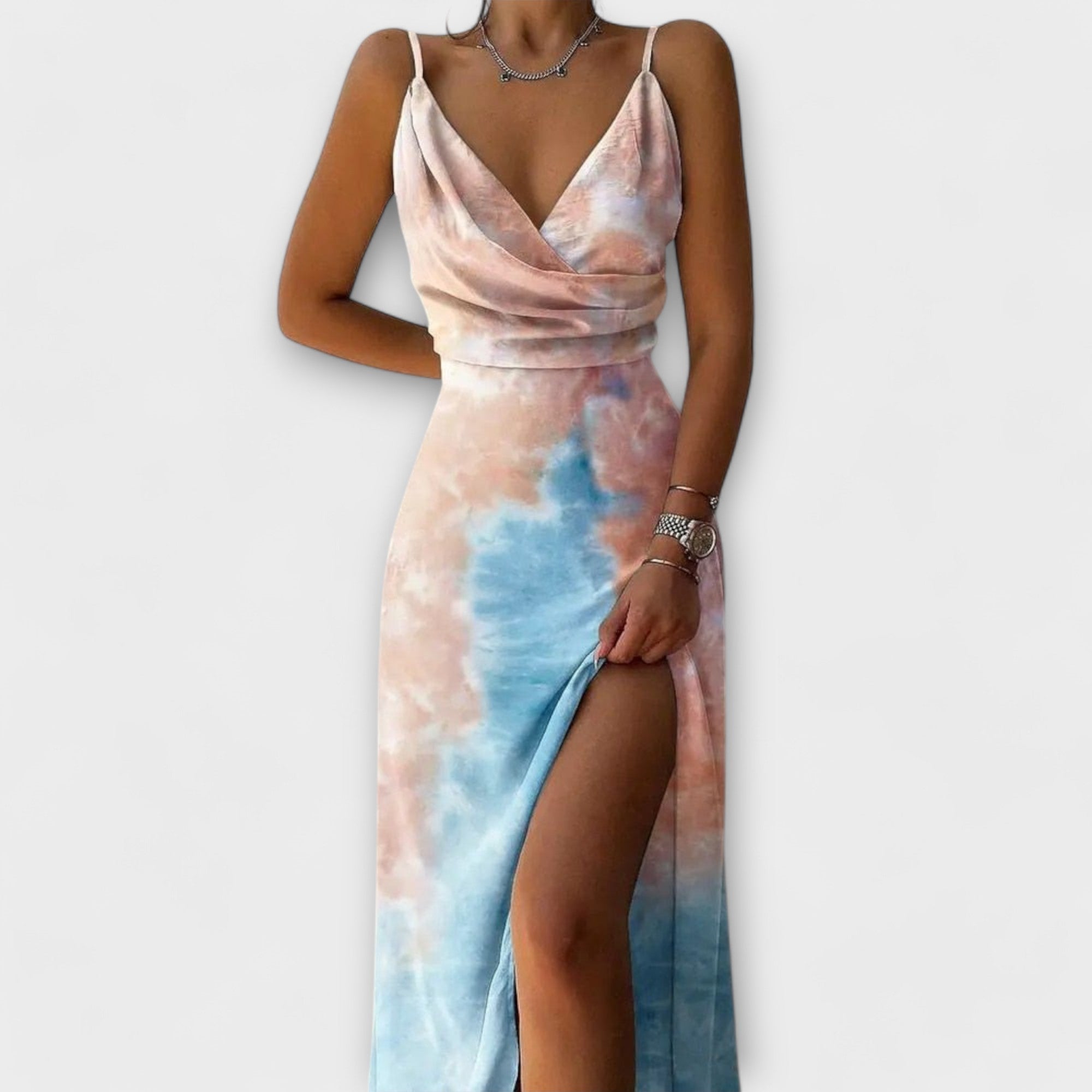 Sunly™ | Rochie Midi de Vară cu Croi Lejer