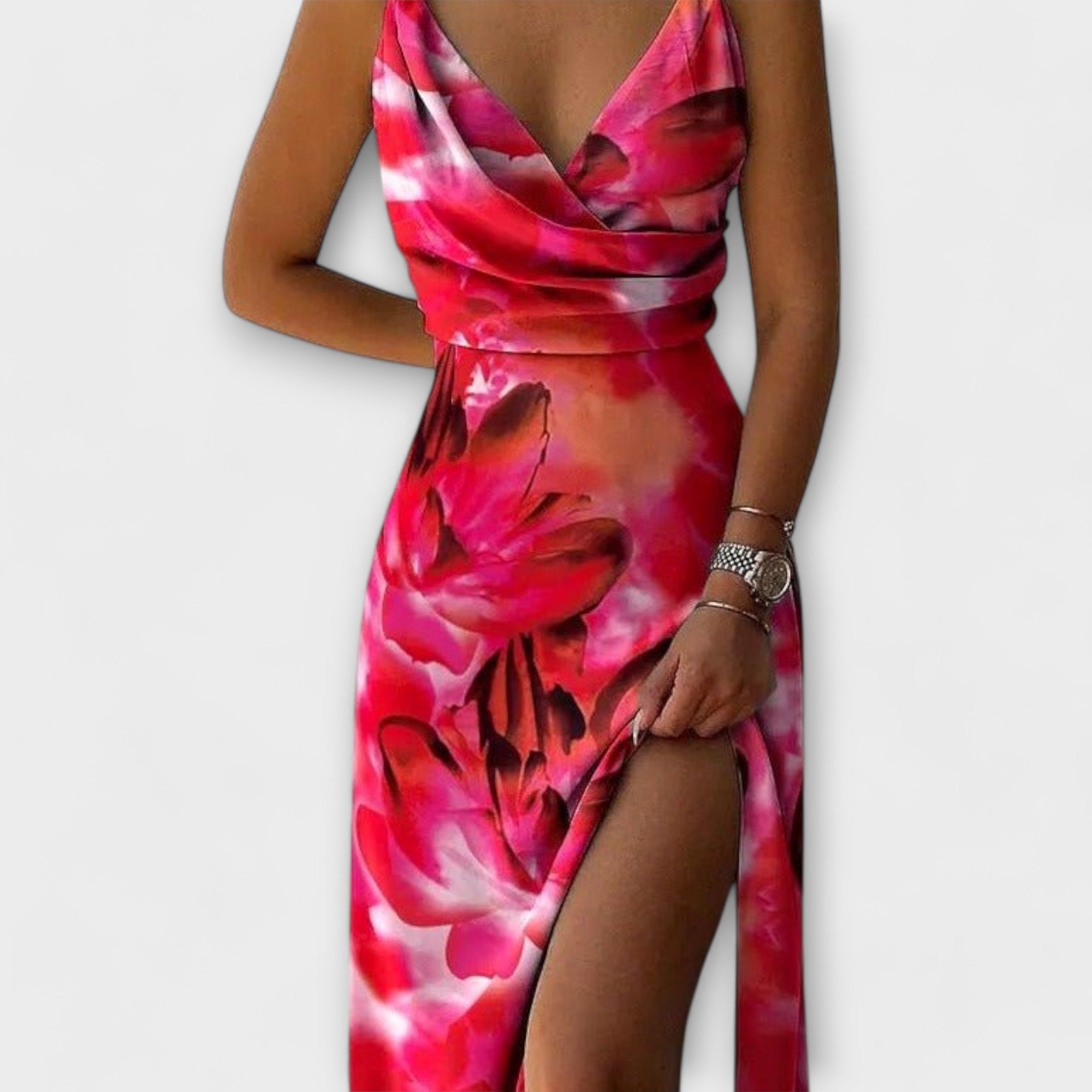 Sunly™ | Rochie Midi de Vară cu Croi Lejer