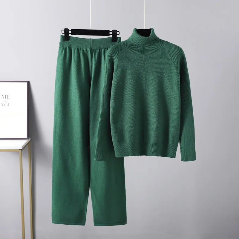 Sunly™ | Set două piese Lounge din tricot torsadat